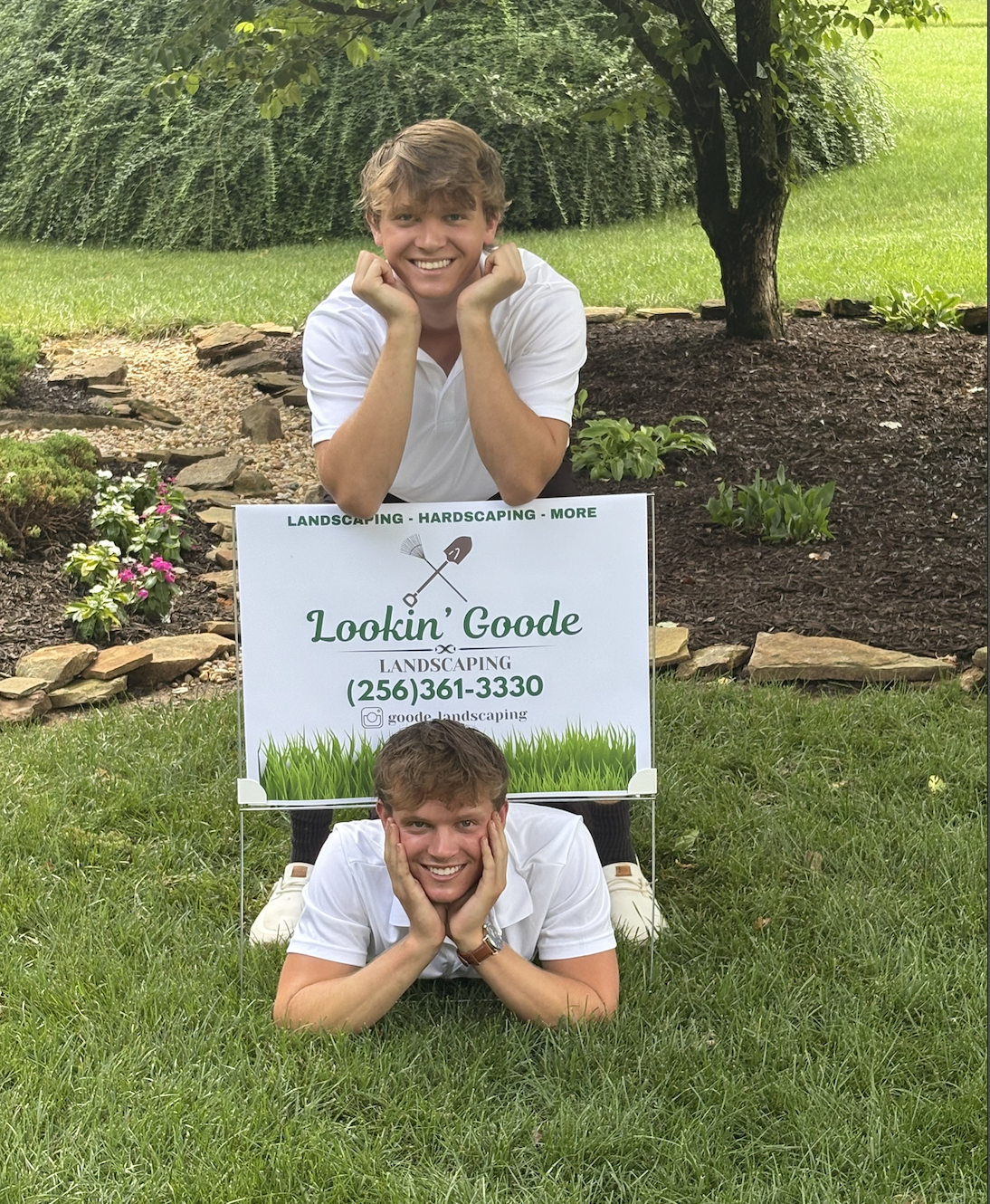 Lookin' Goode Landscaping team